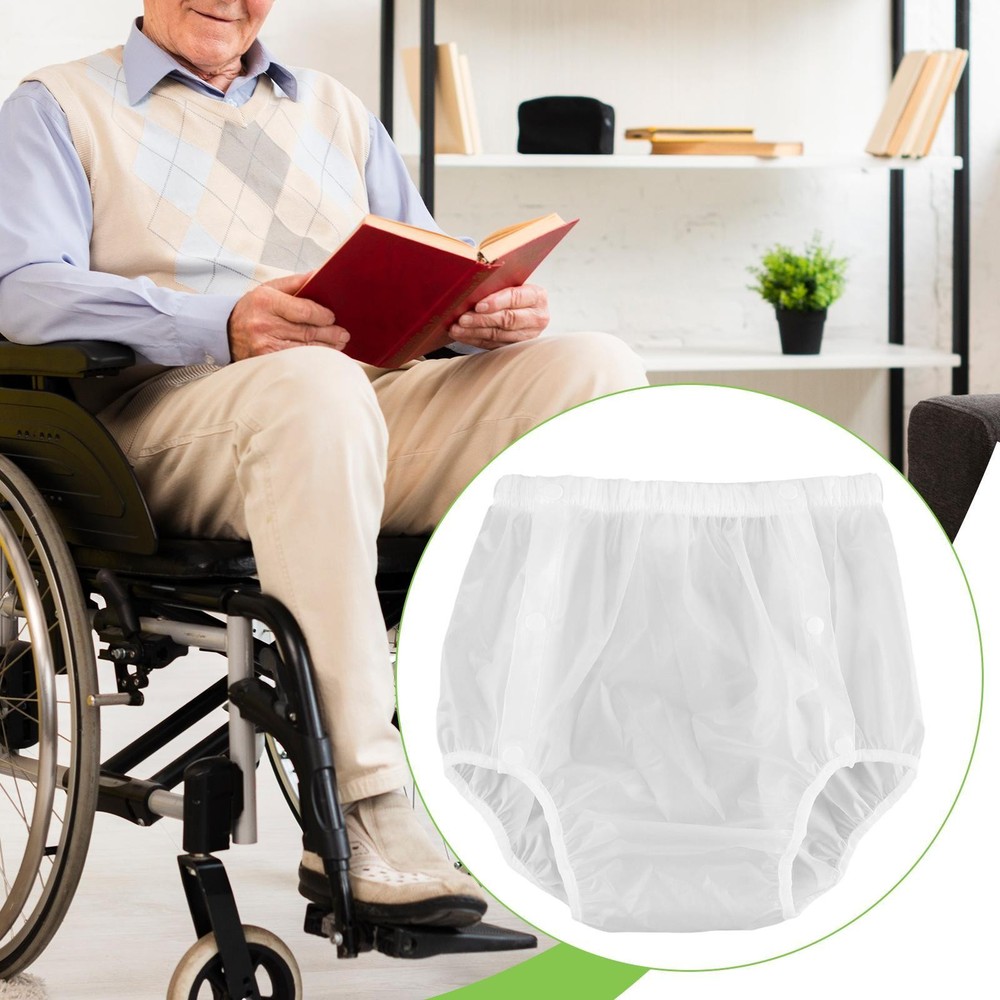 Incontinence Cover Pant Washable Brief Women Elderly Senior People for Men