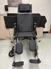 FOR CHARITY:Drive Viper Plus GT 18″ Reclining Wheelchair w Desk Arms pla418rbdda