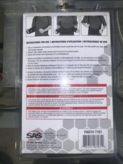 SAS Safety Corp Back Support Belt Elastic Straps Adjustable Support Small (NEW)