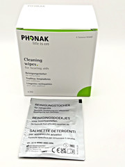 Phonak Hearing Aid Cleaning Wipes | Alcohol Free | Free Shipping | USA SELLER