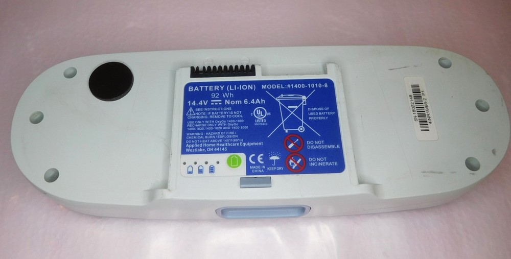 Inogen OxyGo 1400-1010-8 BA-300 Battery 14.4V 6.4Ah (052626)
