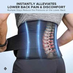 Plus Size Lower Back Brace |5XL| Lumbar Support for Pain Relief and Injury Preve