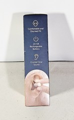 Audien Atom One OTC Hearing Aids Wireless, Rechargeable, Beige SEALED-B2