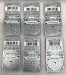 PowerOne High Level Hearing Aid Batteries P10 PR70 1.45V Lot Of 6 Ex Sep 2019