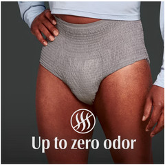 Depend Night Defense Incontinence Underwear for Men, Adult Diapers, L, 56 Count