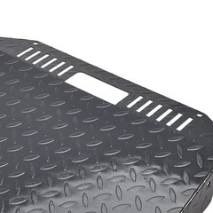1&2PCs 29″ x 48″ Shed Ramp for Riding Mower Anti-Slip Punch Plate Ramp 1500 LB