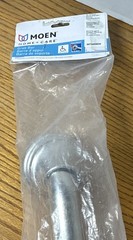Moen 36in Chrome Straight Grab Bar Concealed Mount ADA 250lb R8736D3GCH