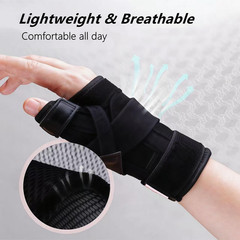 Thumb Brace Right Hand or Left Hand for Arthritis Pain and Support | 2 Pcs Set,C