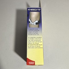 Bell-Horn KneedIT Knee Support Brace One Size White/Black MPN 358