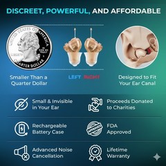 Aurasense Rechargeable Hearing Aids for Seniors