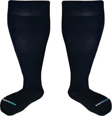 Plus Size Compression Knee High Socks – Wide Calf