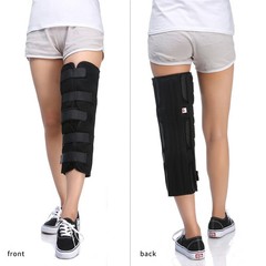RCAI Adult Breathable Adjustable 20″ Black Economy Knee Immbolizer