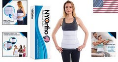 Comfortable Post-Surgery 12″ Abdominal Support Belt – 60-75″ Adjustable Fit