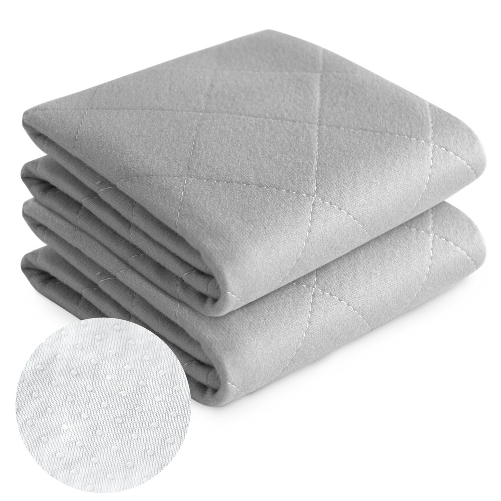 2 Pack Incontinence Bed Pads 18″x24″ Waterproof Pee Pads for Adults/Kids/Dogs