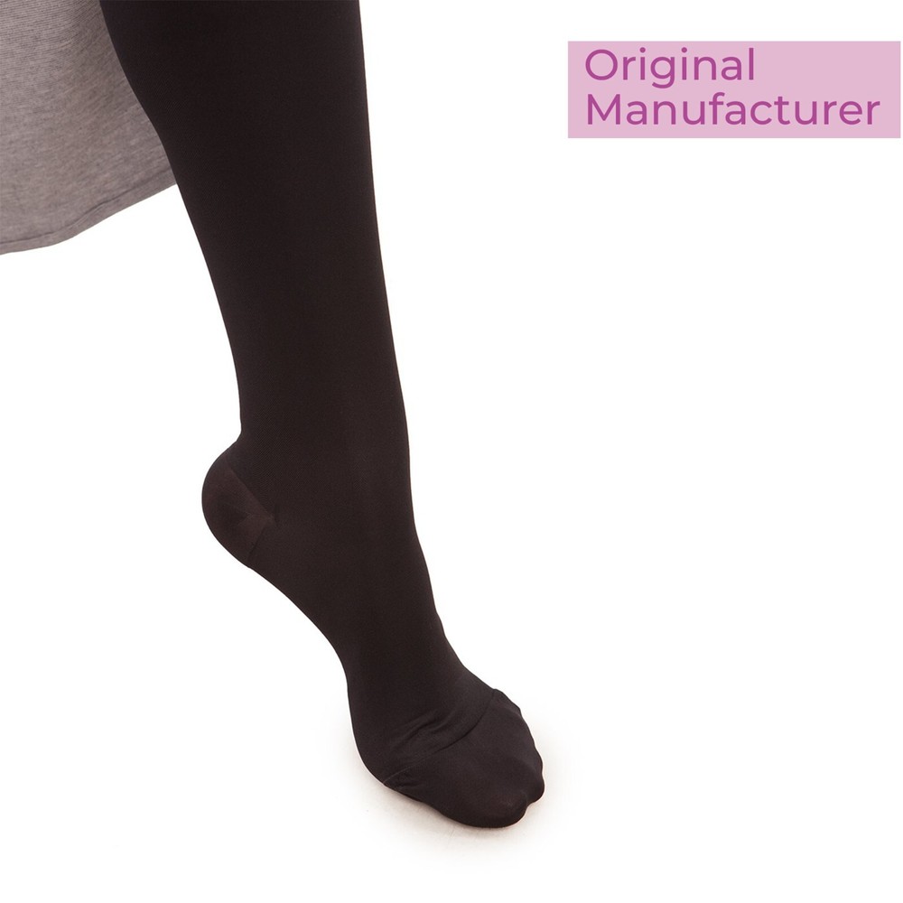 Microfiber Knee High Socks – Graduated Strong Compression – 25 to 35 mmHg: H-304