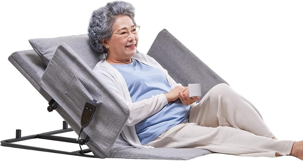 Electric Power Lifting Adjustable Bed Back Rest PatientLumbar Support (380)