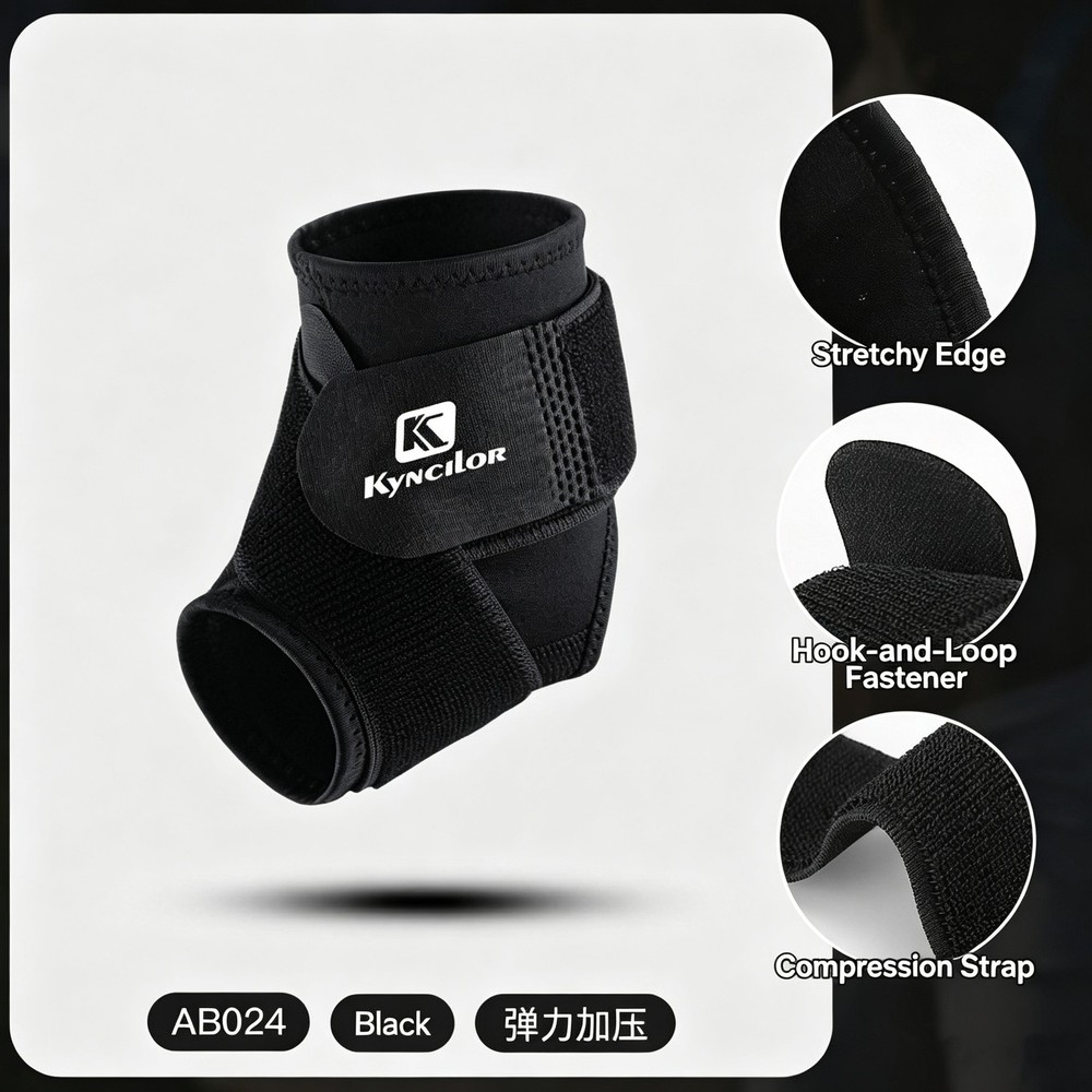 Strong Ankle Support Ankle Compression Sleeve Ankle Brace Strap Sprain Recovery