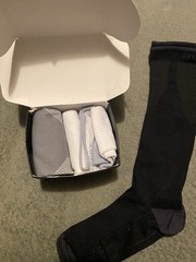 CelerSport 3 Pairs Compression Socks XX-Large Black White Grey B083TGWK51