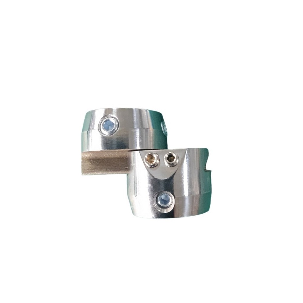 Prosthetic Sliding Adapter 45mm – SS Dual Pyramid Connector