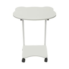 Over the Bed Side Table Wheels Hospital Overbed Rolling Tray Bedside USA