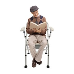 Folding Shower Chair with Arms and Back for Seniors Handicap Disabled Blue US