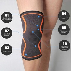 Knee Sleeve Compression Brace Support For Sport Gym Joint Pain Arthritis Relief