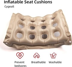 Inflatable Seat Cushions for Pressure Relief, Wheelchair Air Cushion for Bed