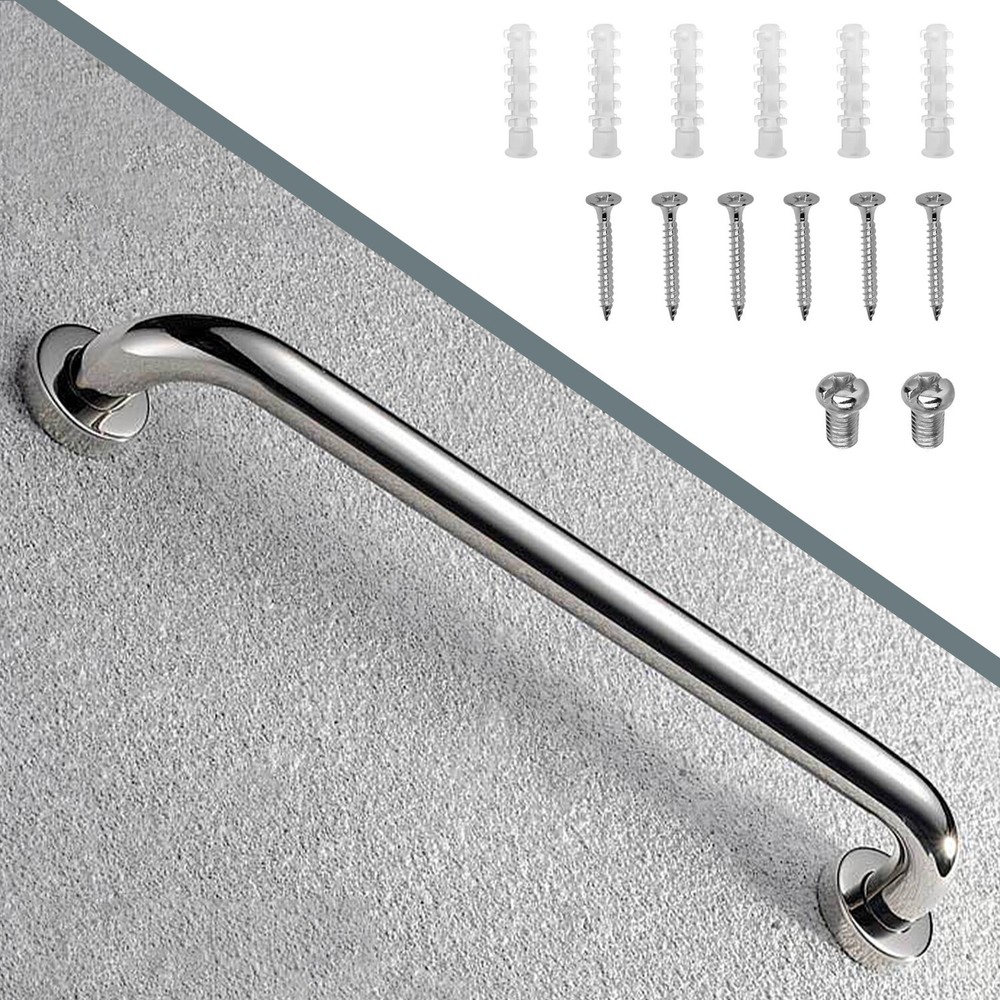 Stainless Steel Grab Bar Bathroom Safety Handicap Shower Tub Handle Support
