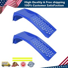 8 Inch Lift Solid Steel Car Ramps 8000 LBS Auto Truck Ramps for Car Repair 2PCS