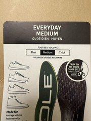 SOLE Everyday Medium Extra Large, 1 Pair, Man’s 12,5-14/Women’s 13.5-15