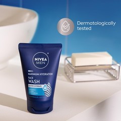 Nivea Men Maximum Hydration Face Wash Face Wash Provitamin B5 And Aloe Vera