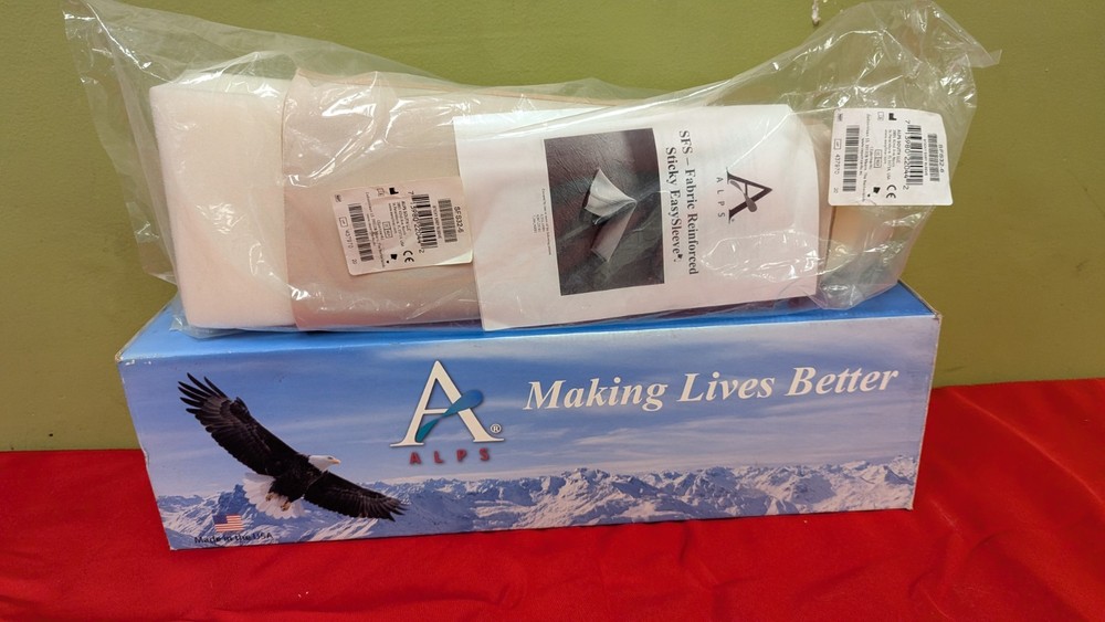 New In Box ALPS Amputee Prosthetic Easy Sleeve Fabric Reinforced Sticky
