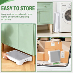 Mobility One Step Stool, Heavy Duty Indoor Outdoor Non-Slip Small Step
