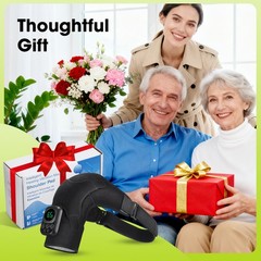 APP Control Heated Shoulder Massager Support Brace for Rotator Cuff Pain Relief
