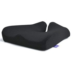 C CUSHION LAB Patented Pressure Relief Seat Cushion for Sitting, Black, OB