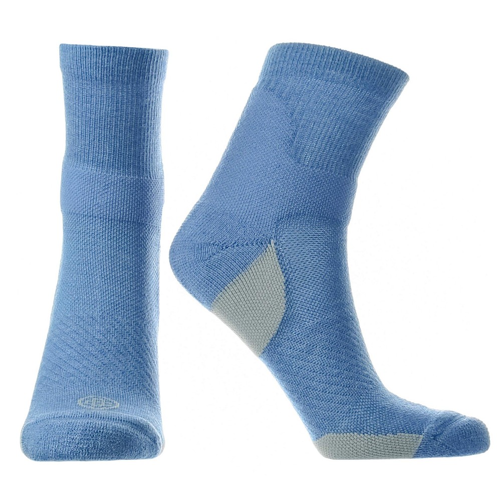 Doctor’s Choice Compression Low Calf Crew Medium (Pack of 1), Denim Blue