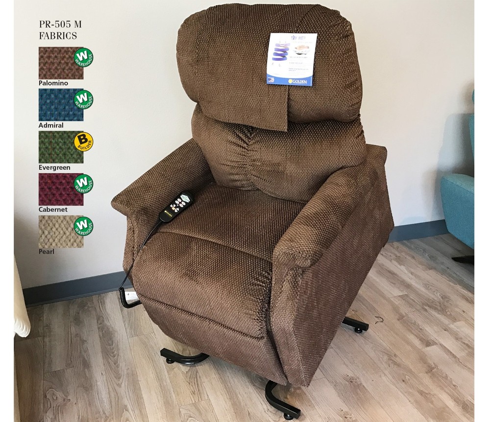 Golden Technologies MaxiComfort Comforter PR-535-PSA Small Lift Chair Recliner