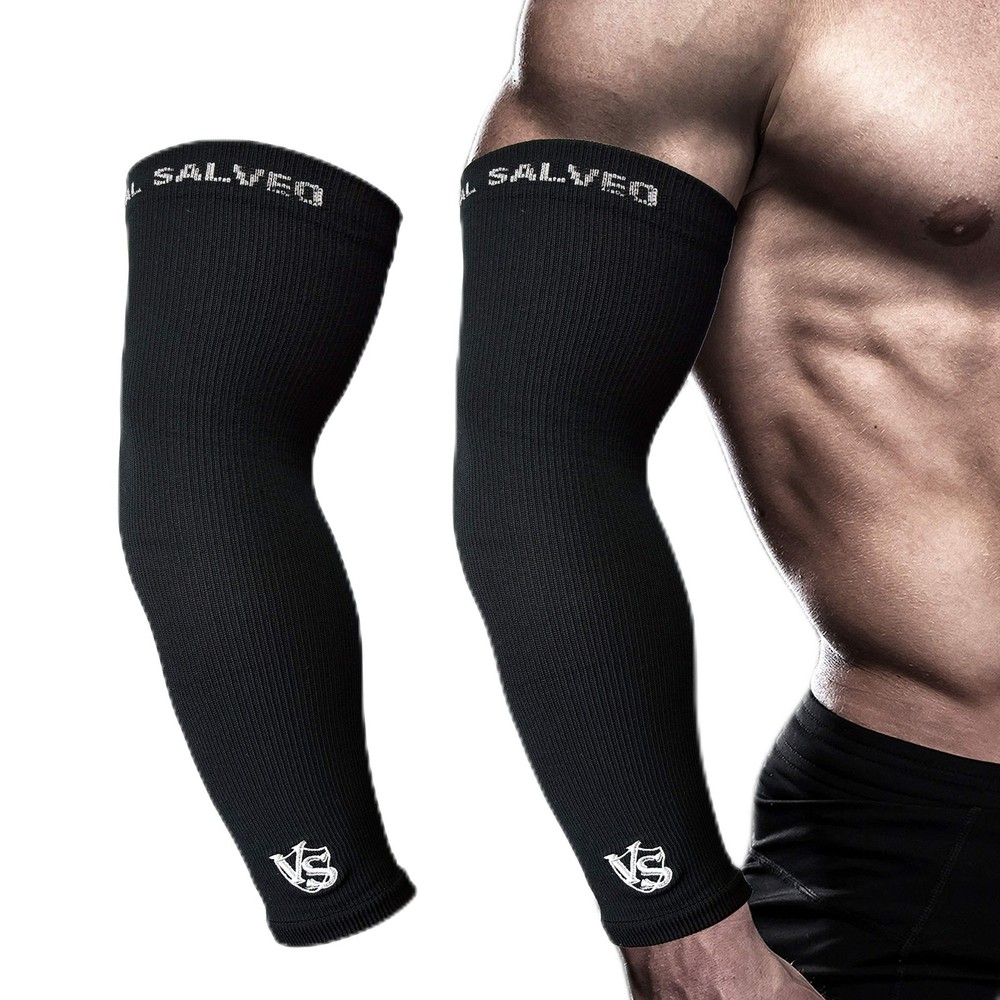 Vital Salveo- Compression Arm Sleeve (1PC) For Basketball, Baseball, Football…