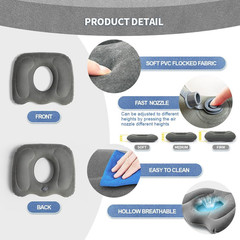 Inflatable Seat Cushion for Office Chair & Car, Ergonomic Comfort | Inflatable d