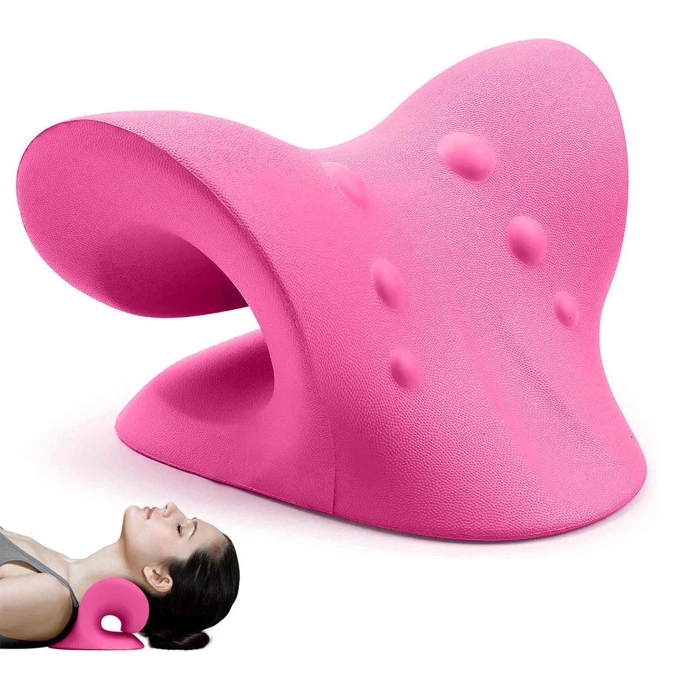 Neck Cloud Cervical Neck Stretcher Pillow Traction Device Massag Pain Relief…