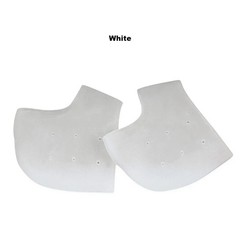 Gel Silicone Skin-Softening Silicone Heel Protectors Heel Cups Spurs Cracked Hee