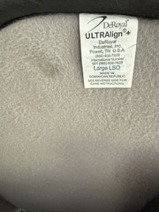 DEROYAL ULTRAlign Lumbar Support Back Brace Size Large