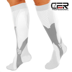 1-3 Pairs Copper Compression Socks 20-30mmHg Graduated Support Mens Womens S-XL