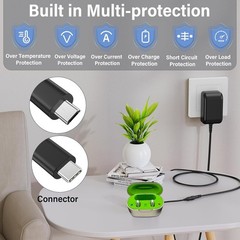 5V Hearing Aid Charger Compatible with Phonak Case Power Cord AC Adapter