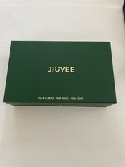 Jiuyee Rechargeable Bluetooth Hearing Aid NIB Pearl White Medical Technology