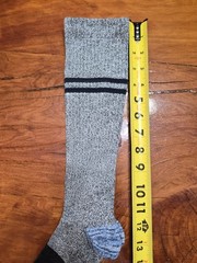 Bombas Compression Socks Lot Of 4 15-20MM Black Grey White Blue Honeycomb M NWOT