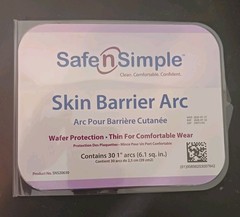 Safe N Simple Skin Barrier Arc (Contains 30 – 1″ Arcs) 2026 / Waterproof Pack