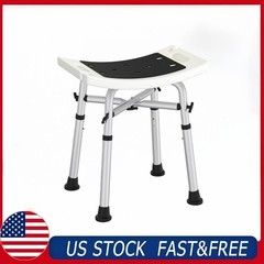 WAYES Bariatric Shower Chair for Elderly & Disabled, Heavy Duty Adjustable, 500