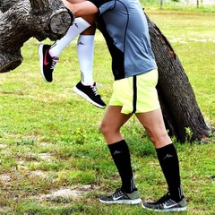 Compression Socks 20-30 mmHg Knee-High Support for Men & Women, Circulation Aid,