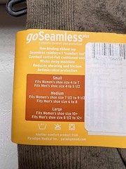GoSeamless Casual Light Socks Beige Small – Arthritis Sensitive Feet